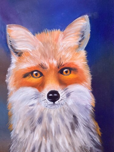 "Fox original pictur…" başlıklı Tablo Oksana Harris tarafından, Orijinal sanat, Petrol