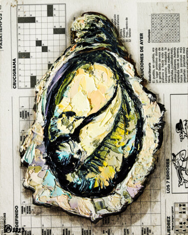 제목이 "Oyster Still Life:…"인 미술작품 Oksana Shevchenko로, 원작, 기름