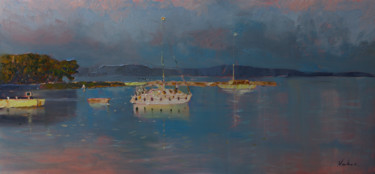 Peinture intitulée "Marina Kukljica" par Oksana Veber, Œuvre d'art originale, Huile