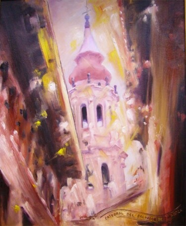 "Catedral Del Salvad…" başlıklı Tablo Oleg Shovkunenko (OLEG SHOVK) tarafından, Orijinal sanat, Diğer