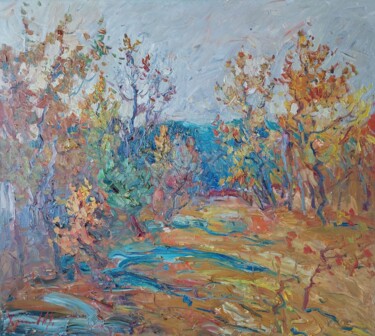 Painting titled "Light." by Oleksandr Khrapachov, Original Artwork, Oil