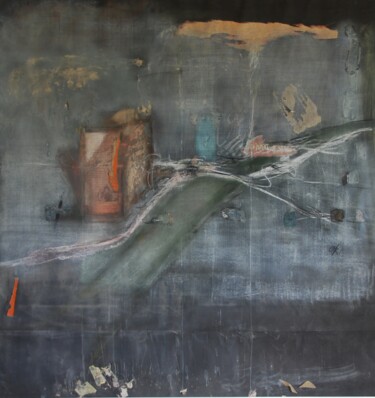 绘画 标题为“Groene weg” 由Olga Kovtun, 原创艺术品, 粉彩