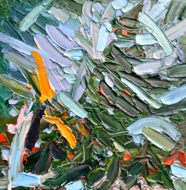 Painting titled "Wind power" by Olga Bezhina, Original Artwork, Oil