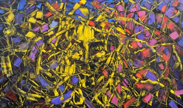 Картина под названием "Awakening" - Olga Bezhina, Подлинное произведение искусства, Масло Установлен на Деревянная рама для…