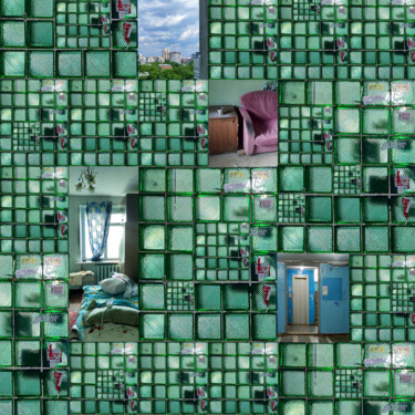 Digitale Kunst getiteld "Floors No1" door Olga Ryzuk, Origineel Kunstwerk, Digitale fotografie