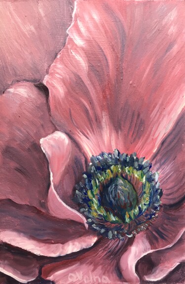 Pintura titulada "Poppy" por Olga Volna, Obra de arte original, Oleo