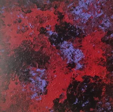 Pittura intitolato "Small Abstract Pain…" da Olga De Weck, Opera d'arte originale, Acrilico