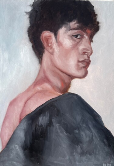 Painting titled "Torero" by Olha Chumak, Original Artwork, Oil