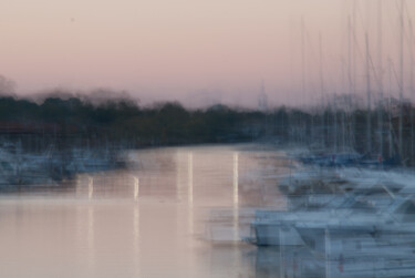 Фотография под названием "Port de La Teste de…" - Olive, Подлинное произведение искусства, Цифровая фотография