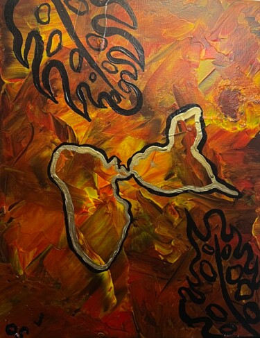 Painting titled "KARUKERA" by Olivia Emélia J Sloane, Original Artwork, Acrylic