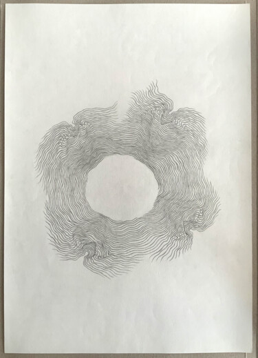 Dessin intitulée "Centre d'un grand r…" par Olivier Charlot, Œuvre d'art originale, Crayon