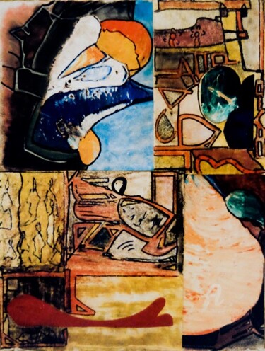 Peinture intitulée "Sans titre 8." par Olivier Dayot, Œuvre d'art originale, Acrylique
