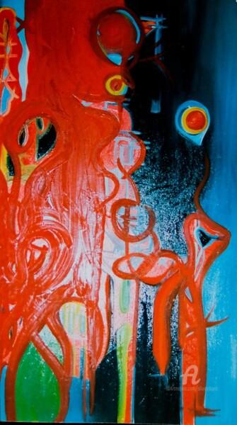 Peinture intitulée "Huile sur toile 2" par Olivier Dayot, Œuvre d'art originale, Huile