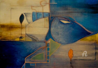 Peinture intitulée "Huile sur toile 9" par Olivier Dayot, Œuvre d'art originale, Huile