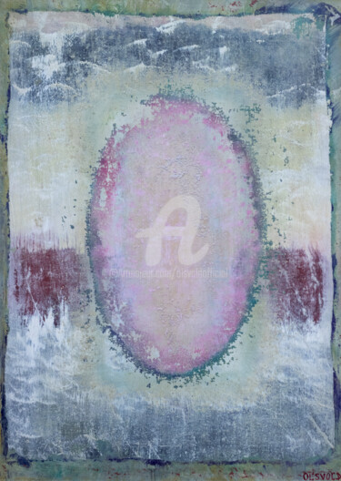 Картина под названием "Faberge egg "Bliss"…" - Ol'Svol'D, Подлинное произведение искусства, Масло