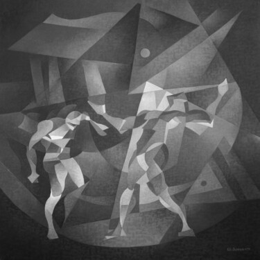 Gravures & estampes intitulée "Ópera II" par Omar Sorriente, Œuvre d'art originale, Impression numérique
