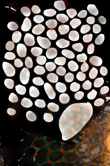 Arte digital titulada "Rabbit Fish Inspira…" por Omi Sid, Obra de arte original, Collages digitales