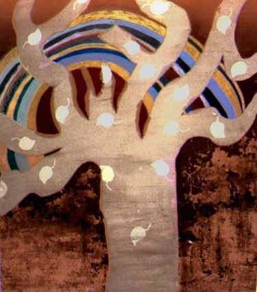 Peinture intitulée "série de l'arbre, s…" par Frederic Peire, Œuvre d'art originale, Autre