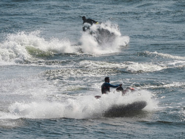 Photographie intitulée "Rodeo aquatique" par Alain Brasseur, Œuvre d'art originale