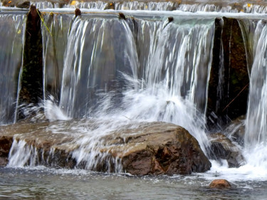 Photography titled "Tringle à rideau d'…" by Alain Brasseur, Original Artwork