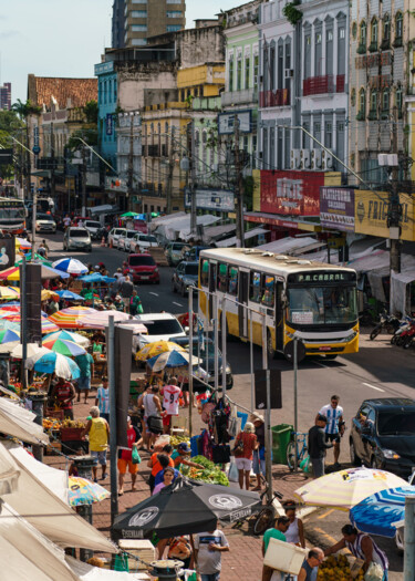 Fotografia zatytułowany „Feira do Ver-o-peso” autorstwa Ori Junior, Oryginalna praca, Fotografia cyfrowa