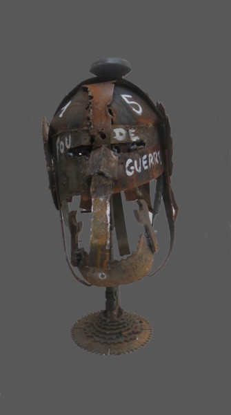 Skulptur mit dem Titel "Sculpture métal aci…" von Olivier Clop, Original-Kunstwerk, Metalle