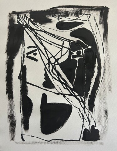 Malerei mit dem Titel "In the mind of Pabl…" von Oscar Bastien, Original-Kunstwerk, Acryl