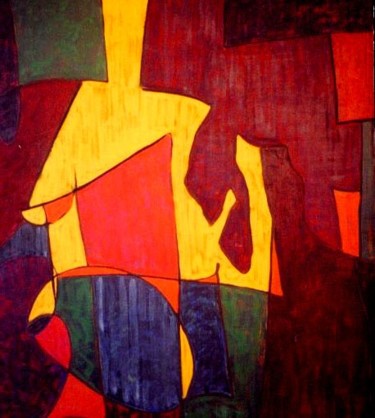 Painting titled "de la serie exposic…" by Balo, Original Artwork