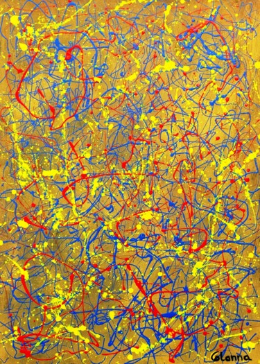 Pittura intitolato "OPUS 54" da Otello Colonna, Opera d'arte originale