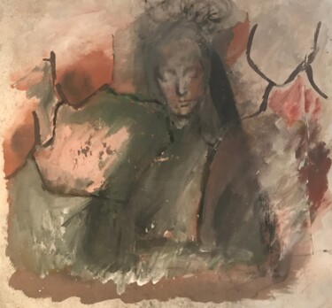 Картина под названием "Women VI" - Othmane Tagmouti (TAG), Подлинное произведение искусства, Акрил