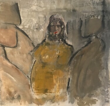 Картина под названием "women VII" - Othmane Tagmouti (TAG), Подлинное произведение искусства, Акрил