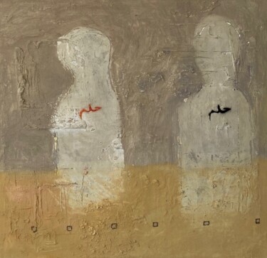 Картина под названием "Echappée belle" - Othmane Tagmouti (TAG), Подлинное произведение искусства, Акрил