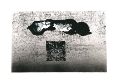 Dessin intitulée "Imprint." par Oxana, Œuvre d'art originale, Monotype