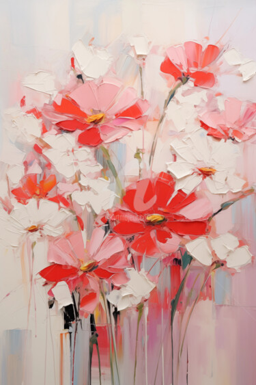 Цифровое искусство под названием "Flowers92" - P. Lee, Подлинное произведение искусства, Цифровая живопись