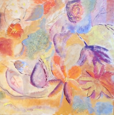 Malerei mit dem Titel "songes" von Patricia Hertig, Original-Kunstwerk, Acryl