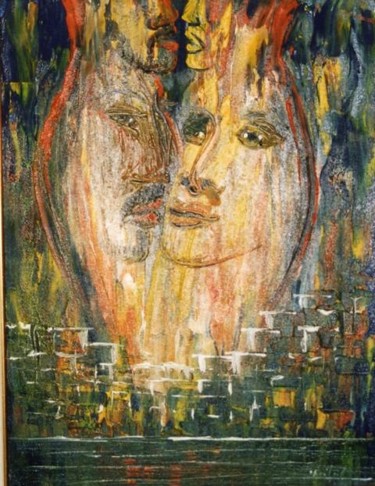 "portre 13000" başlıklı Tablo Painter Poet Penman tarafından, Orijinal sanat, Petrol