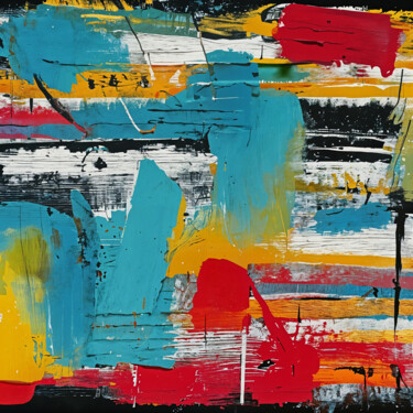 "Abstract Rhythms" başlıklı Tablo Paisley Marten tarafından, Orijinal sanat, Akrilik