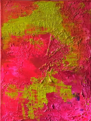 Painting titled "Matter Painting 54" by Pamela Rys, Original Artwork, Acrylic