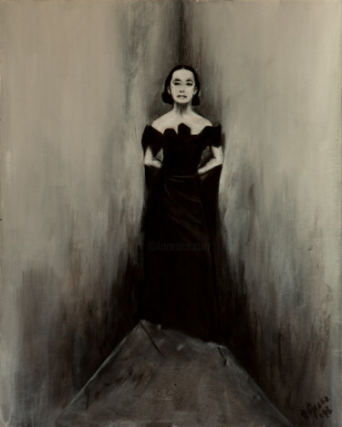 Pittura intitolato "Omaggio a Martha Gr…" da Paola Greco, Opera d'arte originale, Acrilico