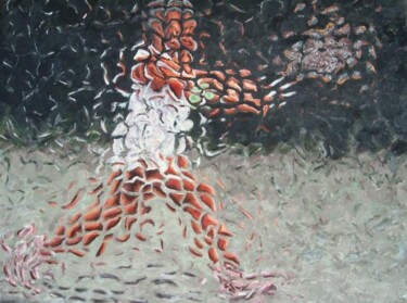 Pittura intitolato "La tennista" da Paolo Avanzi, Opera d'arte originale, Olio