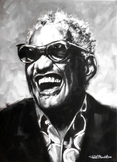 "RAY CHARLES - 532.j…" başlıklı Tablo Paolo Benedetti tarafından, Orijinal sanat