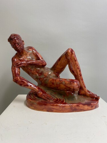 雕塑 标题为“Narciso 2024” 由Paolo Camporese, 原创艺术品, 陶瓷