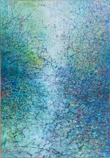 Malarstwo zatytułowany „quiet morning” autorstwa Jiyou Piao, Oryginalna praca, Pigmenty
