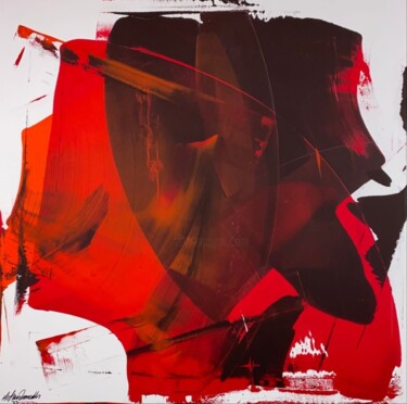 Картина под названием "Abstract - acrylic…" - Mirghawameddin, Подлинное произведение искусства, Акрил