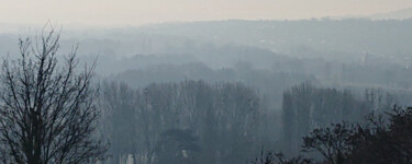 Fotografie mit dem Titel "Panoramic Mist #2" von Pascal Carro (PKRO), Original-Kunstwerk, Nicht bearbeitete Fotografie