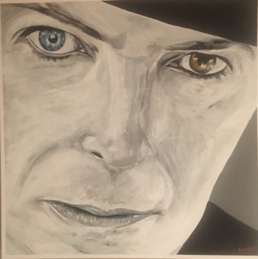 Peinture intitulée "David BOWIE « Let’s…" par Pascal Feriault, Œuvre d'art originale, Acrylique