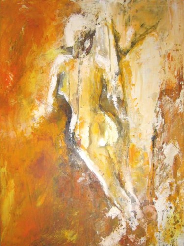 Peinture intitulée "POUSSIERE D'ANGE" par Pascal Toublanc "Scual", Œuvre d'art originale, Huile