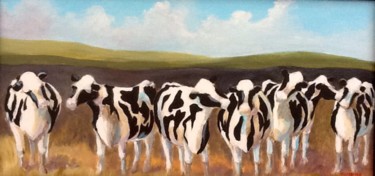 Painting titled "chorus-line-2015.jpg" by Pam Carlson, Original Artwork