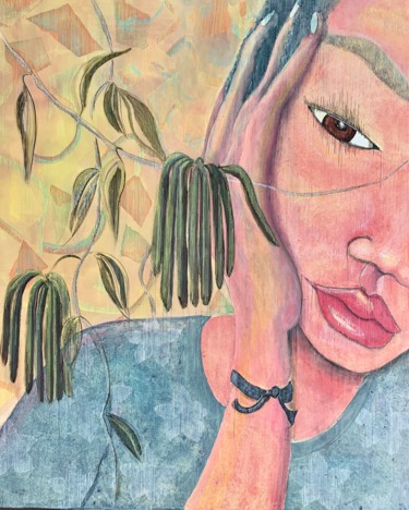 Pintura titulada "TAHAA" por Pati Guyot, Obra de arte original, Acrílico