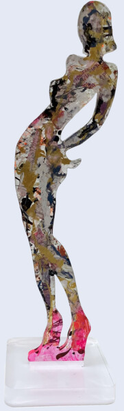 Escultura titulada "Top Monica 42" por Patmoli, Obra de arte original, Resina